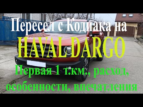 Видео: Пересел с Kodiaq на Haval Dargo. Первая тысяча км, расход, плюсы и минусы, впечатления