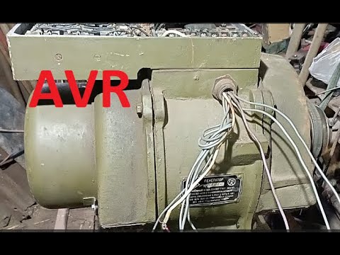 Видео: AVR для генератора ЕС-52, трифазний, синхронний, 5 кВт, виробництва СССР