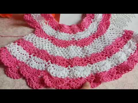 Видео: Подробный мастер класс.Платье крючком   Зефирка  .Часть  третья.