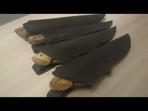 Видео: очередная партия ножей из х12мф