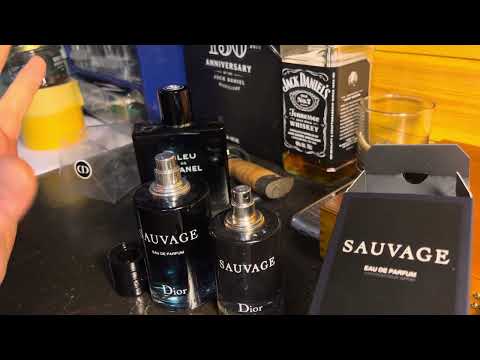Видео: Dior sauvage реплика и оригинал
