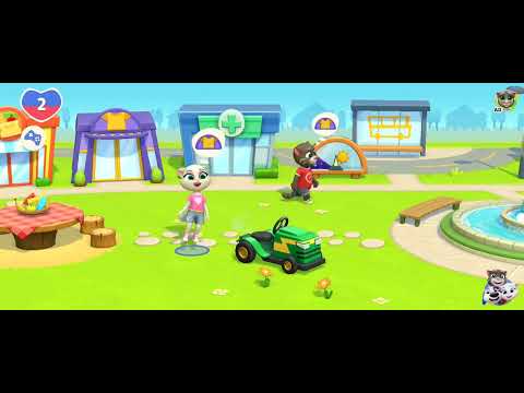 Видео: Играю в игру мой говорящий Том друзья 2