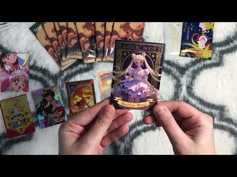 Видео: Распаковка карточек Сейлор Мун Суприм | Sailor Moon Yoka 4