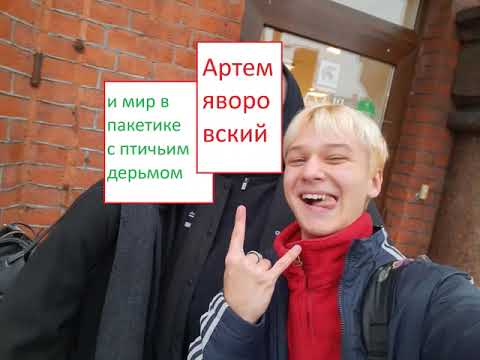 Видео: артем яворовский и мир в пекетике с птичьим дерьмом