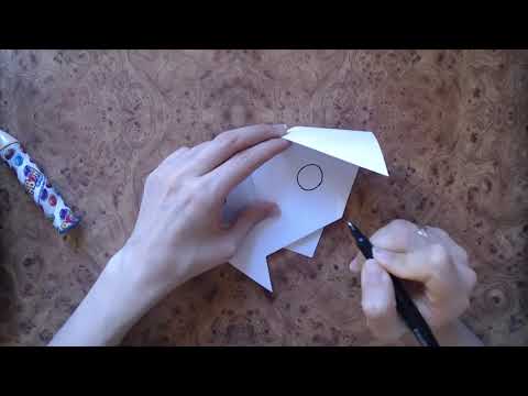 Видео: Орігамі для малечі. Песик