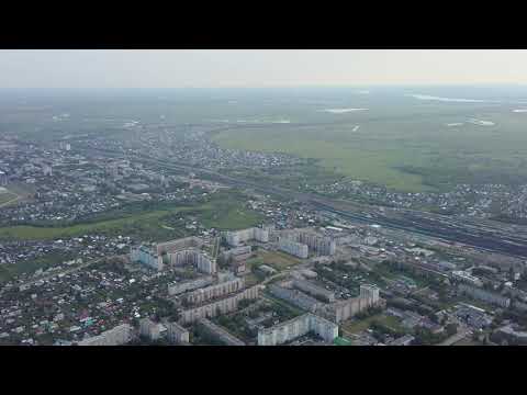 Видео: Новоалтайск с высоты 400м (17.07.2019)