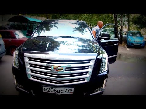 Видео: Пересел на Cadillac Escalade и ... в "качалку". Москва live.  [4k/UHD]