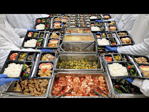 Видео: Процесс массового производства вкусных ланч-боксов в удивительных масштабах