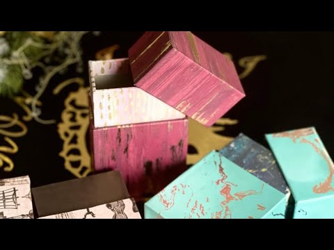 Видео: как хранить карты таро 🤔Коробка для карт таро handmade tarot card box