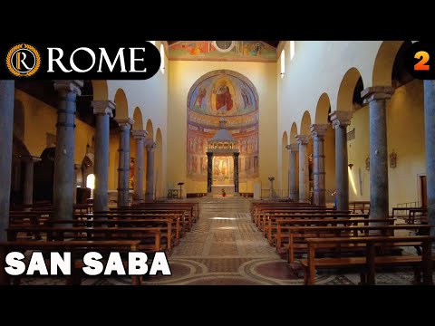 Видео: Рим Италия ➧ Район Сан-Саба (2) ➧ Экскурсия с гидом [4K Ultra HD]