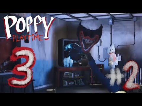 Видео: КОШМАРНЫЙ ХАГГИ || Poppy Playtime Chapter 3 ЭПИЗОД 2