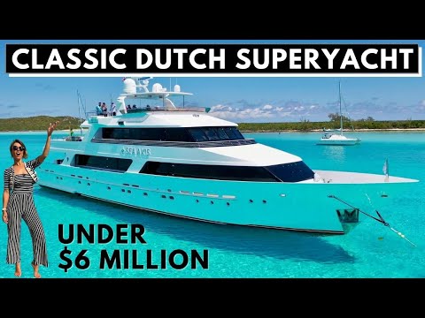 Видео: 5,9 млн долл. 1986 125 '38 м HEESEN Sea Axis CLASSIC SUPERYACHT ПРОХОДКА И СПЕЦИФИКАЦИИ / Чартерная 