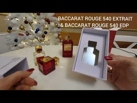 Видео: КАК ОТЛИЧИТЬ ОРИГИНАЛ ОТ ФЭЙКА - BACCARAT ROUGE 540 EXTRAIT & BACCARAT ROUGE 540 EDP