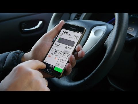 Видео: Перепрошивка датчиков давления в шинах Nissan Leaf, плюс лайфхак