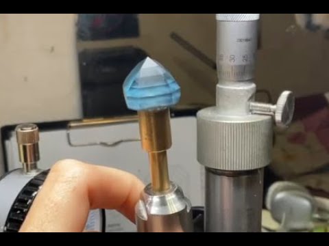 Видео: шлифуем большой топаз