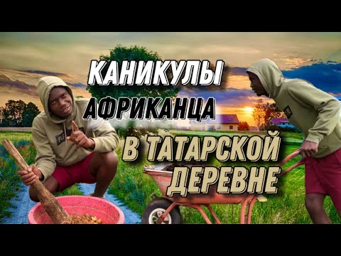 Видео: Каникулы АФРИКАНЦА в татарской деревне