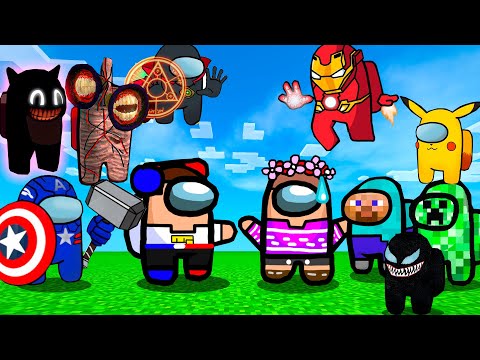 Видео: Майнкрафт но Девушка ЛАЙФХАКИ из ТИК ТОКа в AMONG US в Майнкрафт НУБ И ПРО ВИДЕО ТРОЛЛИНГ MINECRAFT