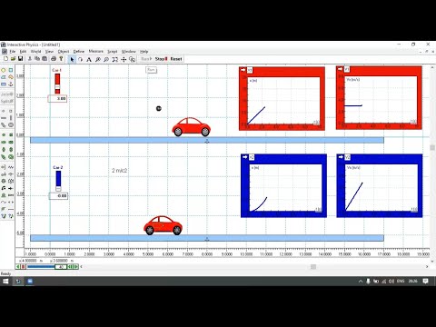 Видео: Кинематика || Симуляция: Бірқалыпты ілгерлемелі/айнымалы қозғалыс