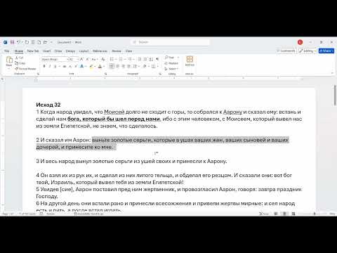 Видео: СШ 11.  Исход 32
