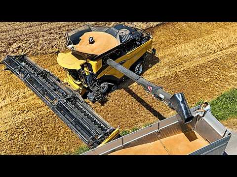 Видео: ПОДБОРКА ИЮНЬ 2025 ОБМОЛОТ ПШЕНИЦЫ СИЛОС NEW HOLLAND CLAAS 2025