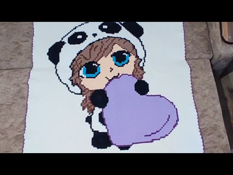 Видео: Детский плед крючком часть 8