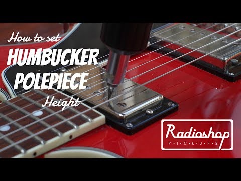 Видео: Как установить высоту винта полюсного наконечника хамбакера