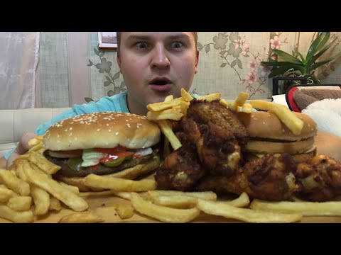 Видео: Это провал!Ответ на вызов. Лютый воппер с 10х халапеньо. Burger King. Mukbang eating show. Не Asmr.