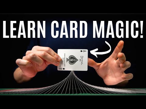 Видео: Как разложить карты, как настоящий фокусник! [УРООК]