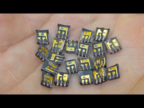 Видео: ЗОЛОТО из ~ 250 грамм транзисторов СССР!