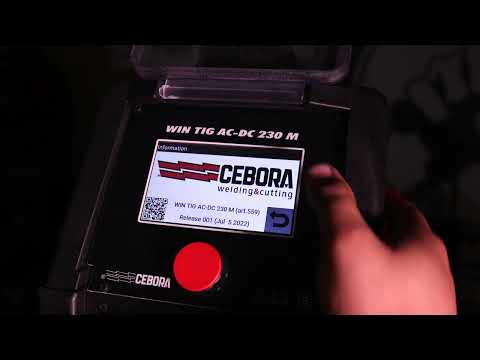 Видео: Инструкция к сварочному аппарату Cebora WiN TiG 230M