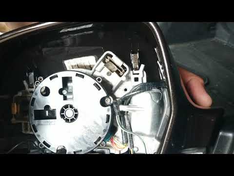 Видео: Разборка зеркала на Skoda Superb (2013 года)