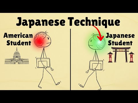Видео: «Как ЗАПОМНИТЬ всё, как японские студенты (меньше учиться)»