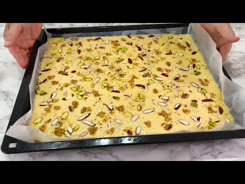 Видео: Традиционный афганский листовой пирог на Ид 😋 کیک مجلسی خوشبو وخوش ذایقه  به روز های عید