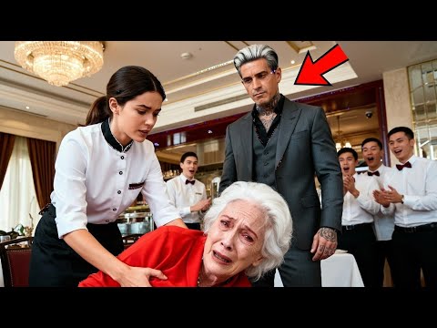 Видео: Официантка помогла упавшей старушке — и весь ресторан замолчал, когда узнал, кто она на самом деле