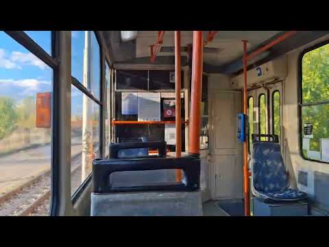 Видео: Трамвай 6 Т6А2Sf 2041+2042