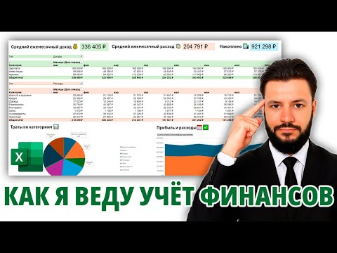 Видео: Excel-дашборд личных финансов из выписки банка