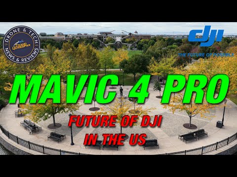 Видео: DJI Mavic 4 Pro в Кляйнер-парке — какое будущее ждет DJI в США?