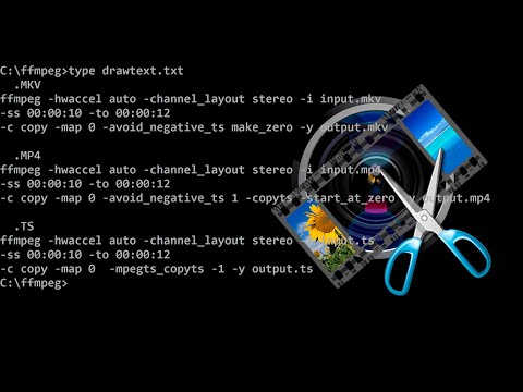 Видео: Как разрезать видео на несколько частей ffmpeg