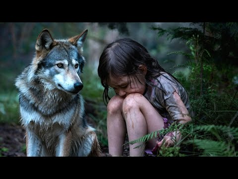 Видео: Волк нашел в лесу девочку брошенную мачехой. Вы не поверите, что он сделал!