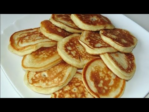 Видео: Оладья на молоке. Пышные и вкусные. За короткое время.