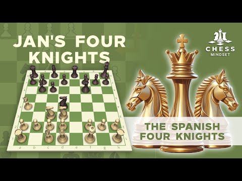 Видео: Испанская партия «Четыре коня» | Объяснение классического шахматного дебюта!