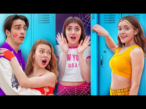 Видео: Везучая VS Невезучая VS Мега Везучая! Неловкие моменты в колледже!