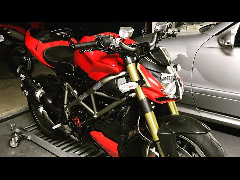 Видео: Почему старый Ducati Streetfighter 1098 переворачивался на изи, а новый Streetfighter V4 -стабильный