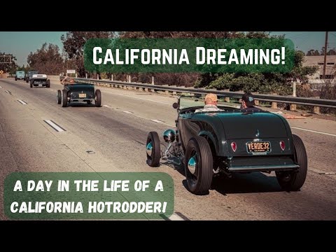 Видео: Мечты о Калифорнии! День из жизни калифорнийского хот-роддера!