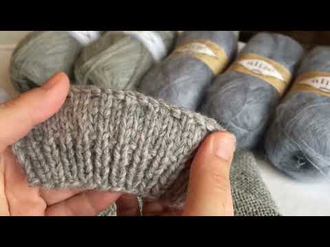 Видео: ГОТОВЫЙ БАКТУС СПИЦАМИ! ПРЯЖА ПУХ НОРКИ, МОХЕР! ALIZE 3 SEASON, LANA GOLD 800! ВЯЗАНИЕ СПИЦАМИ!