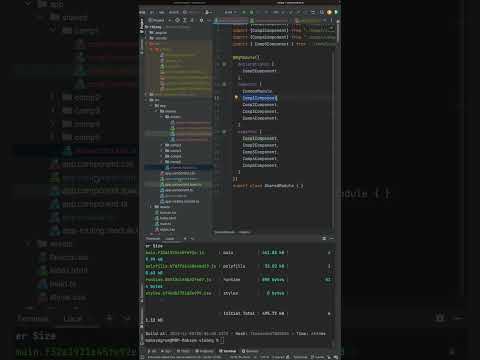 Видео: #angular  не может делать #treeshaking для #standalone