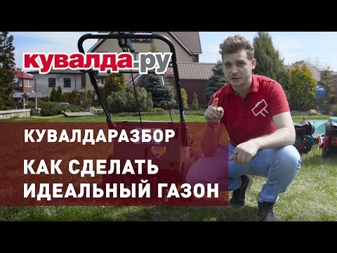 Видео: Идеальный газон | Аэрация газона | Скарификация | Кувалдаразбор