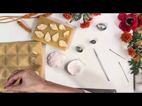 Видео: Cold porcelain earings. Дуже прості Трендові Сережки 2026 з порцеляни, яка світиться в темряві