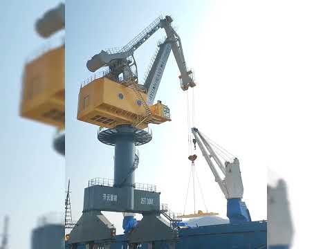 Видео: НАХОДКИНСКИЙ МОРСКОЙ РЫБНЫЙ ПОРТ ПРИОБРЕЛ ПОРТАЛЬНЫЙ КРАН MQ2530