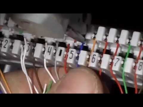 Видео: Подготовка и монтаж КРТ 10 (коробка распаечная телефонная на 10 пар)